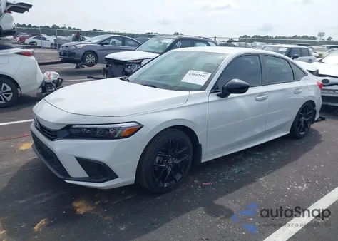 2024 Honda Civic Sport из США, поврежденный, VIN 2HGFE2F57RH518675